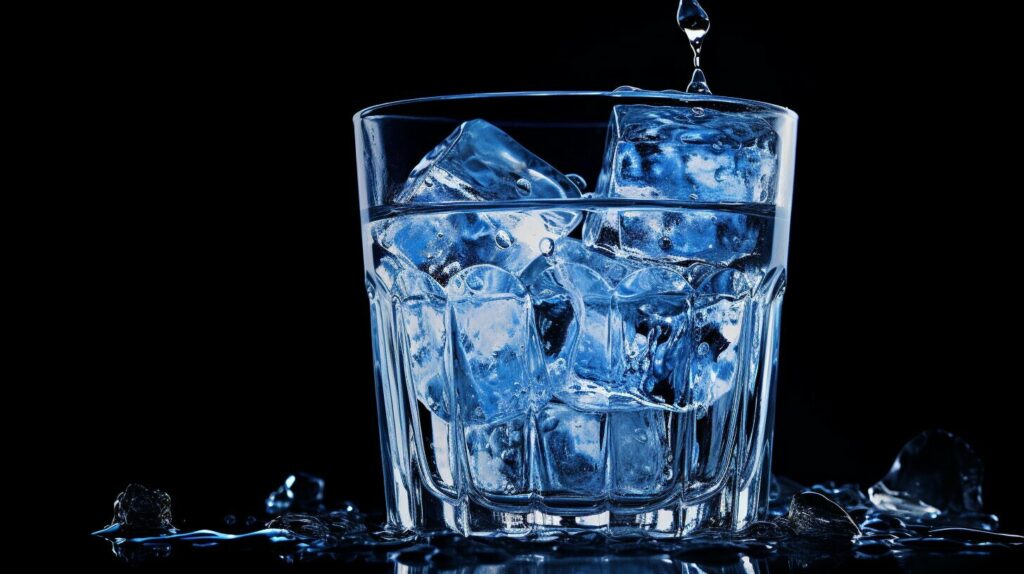 ice water for burning calories