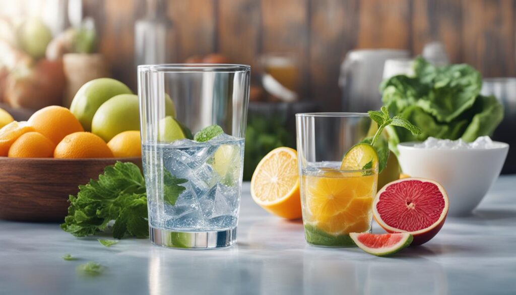 benefits of drinking water while fasting