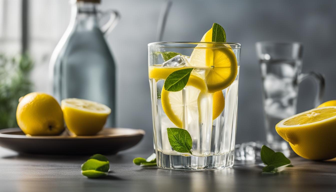 can you drink lemon water while fasting