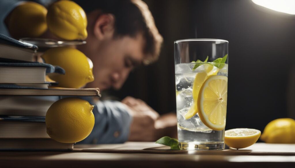 effects of lemon water during fasting