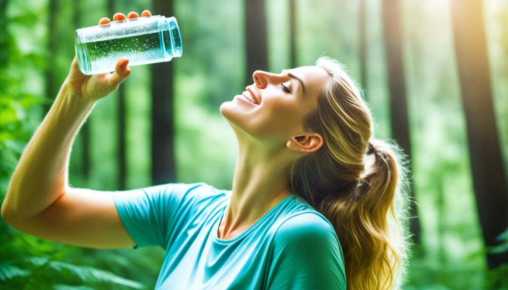 drinking water for wellbeing