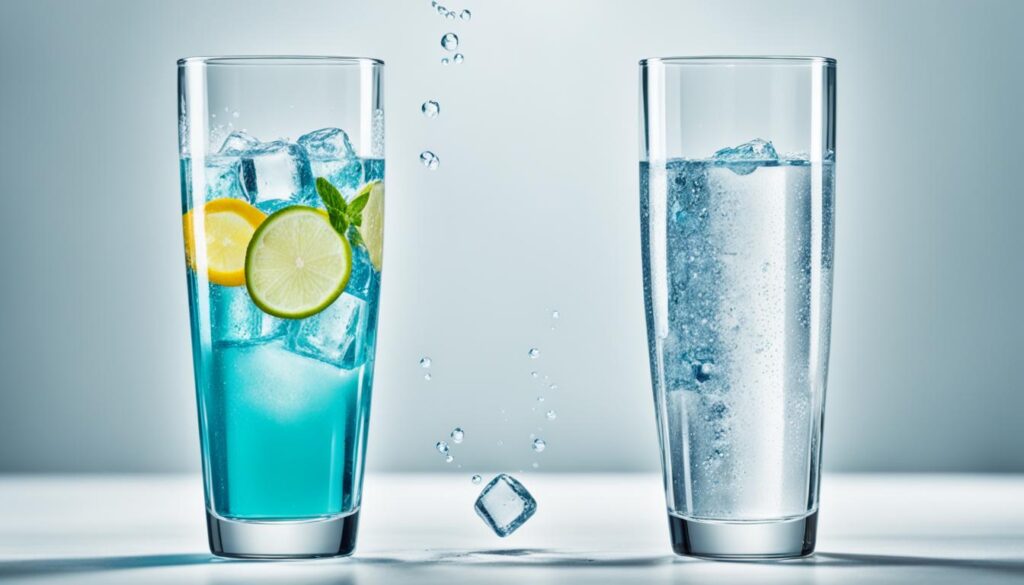 Diet tonic water vs regular tonic water