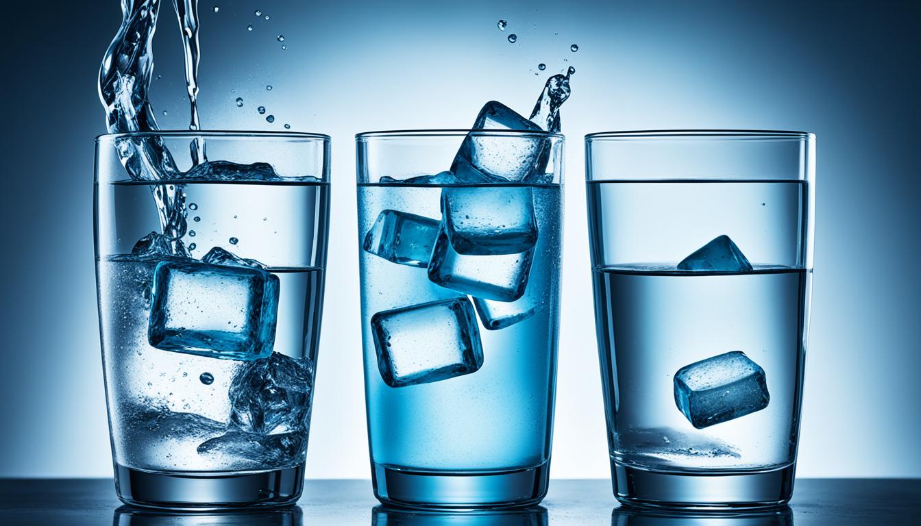 hot or cold water for water fasting