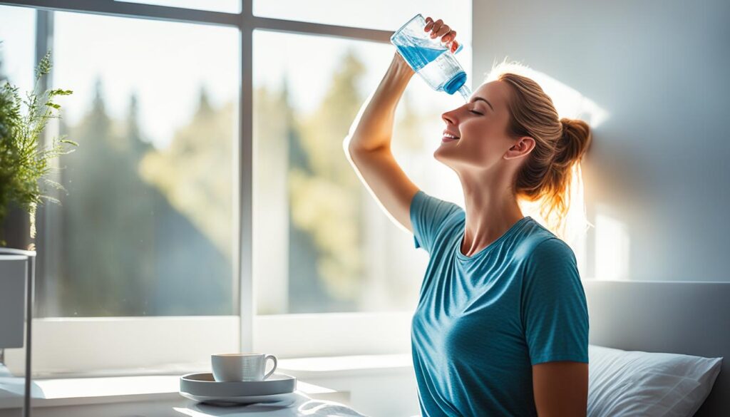 advantages of drinking water in the morning