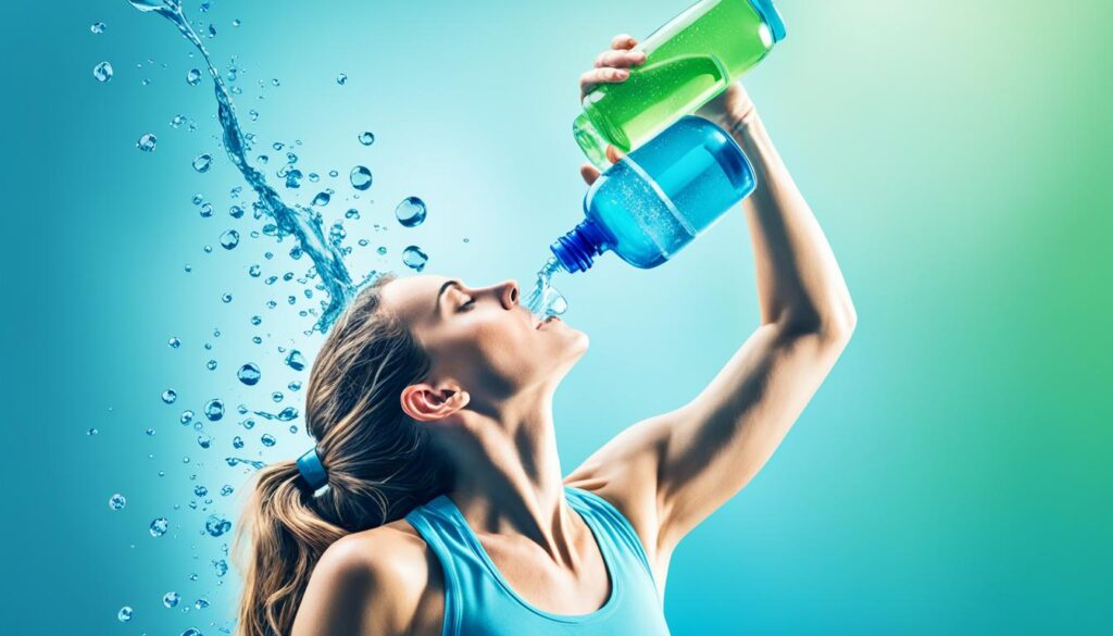 Staying hydrated during prolonged fasting