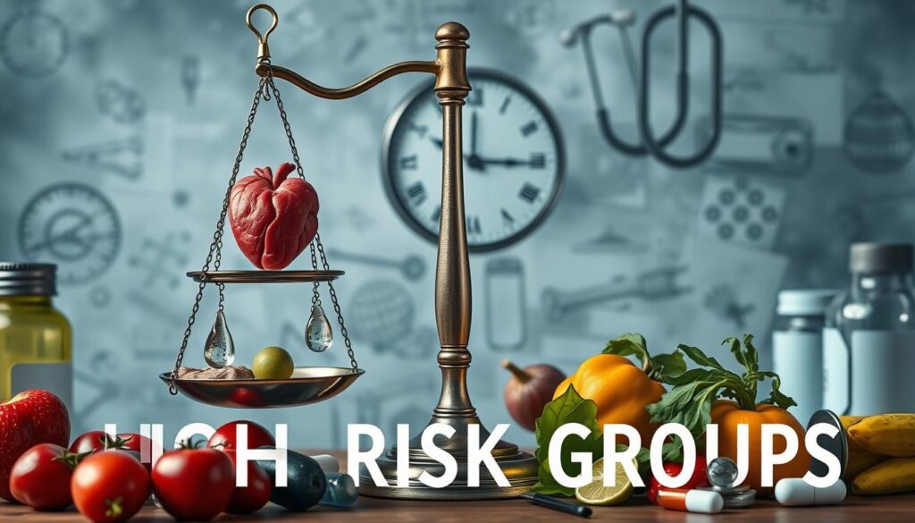 High-risk groups and fasting