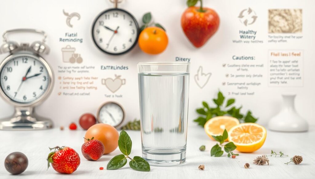 water fasting risks and precautions