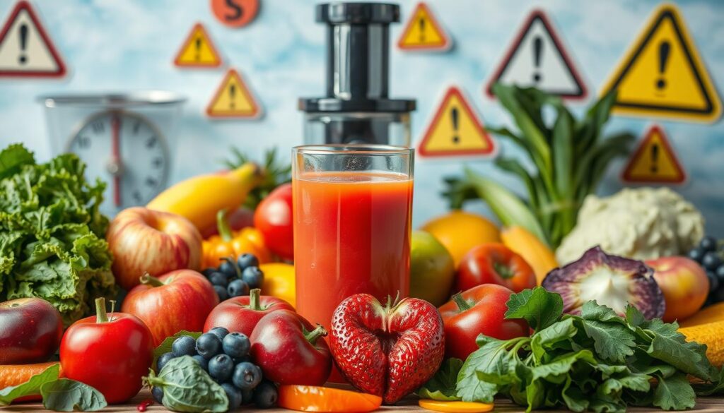 Juice cleanses and health risks