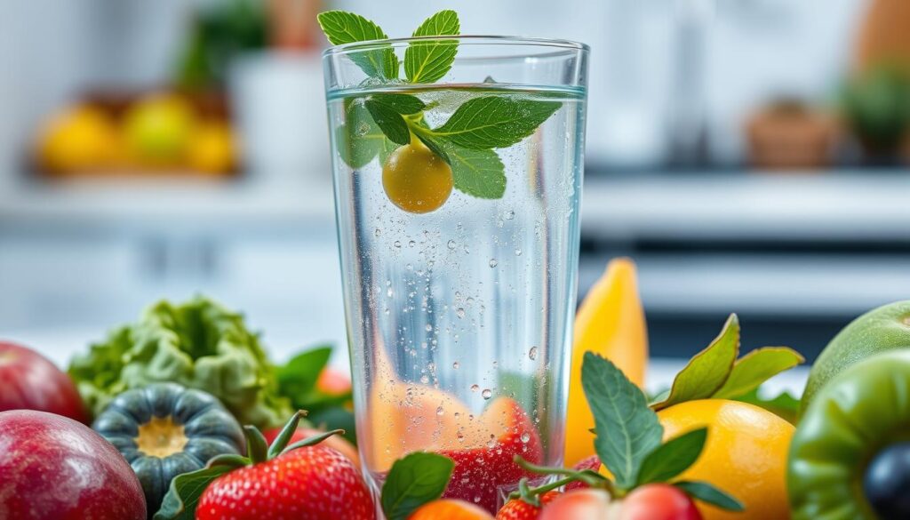 benefits of water on a liquid diet